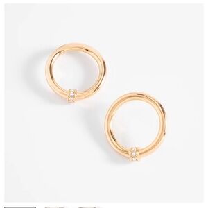 Elegant Gold Hoop Earrings